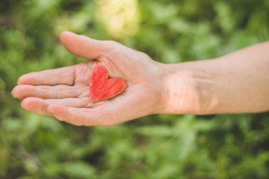 Yaşlı el büyükanne kalp tutun. Yaşlı insanlar büyükanne dostluk birliktelik ilişkisi koruma aşk aile Kavramı fikri