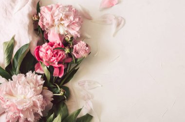 Şakayık Flat yatıyordu. Her bayram için güzel bir şakayık çiçeği.