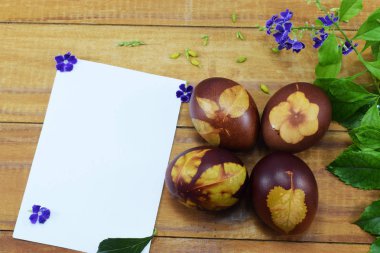 Paskalya, Paskalya için bir desen ile yumurta kızarıklık