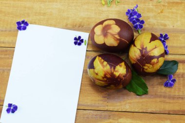 Paskalya, Paskalya için bir desen ile yumurta kızarıklık