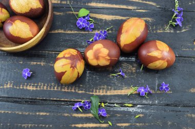 Paskalya, Paskalya için bir desen ile yumurta kızarıklık