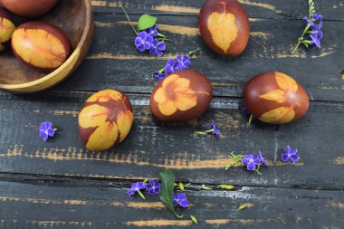 Paskalya, Paskalya için bir desen ile yumurta kızarıklık