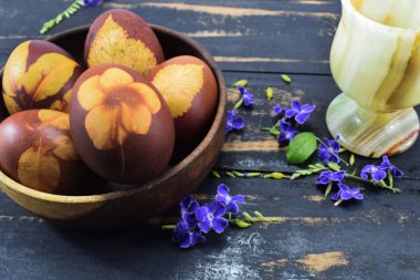 Paskalya, Paskalya için bir desen ile yumurta kızarıklık