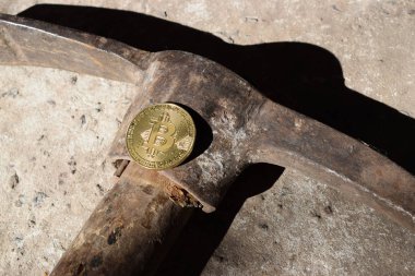 madeni para araştırma bitcoin bir kazma ile