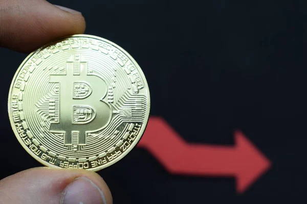 Bitcoin Fiyat, siyah bir zemin üzerine düşüyor