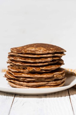 ev yapımı kek, dikey bir yığın