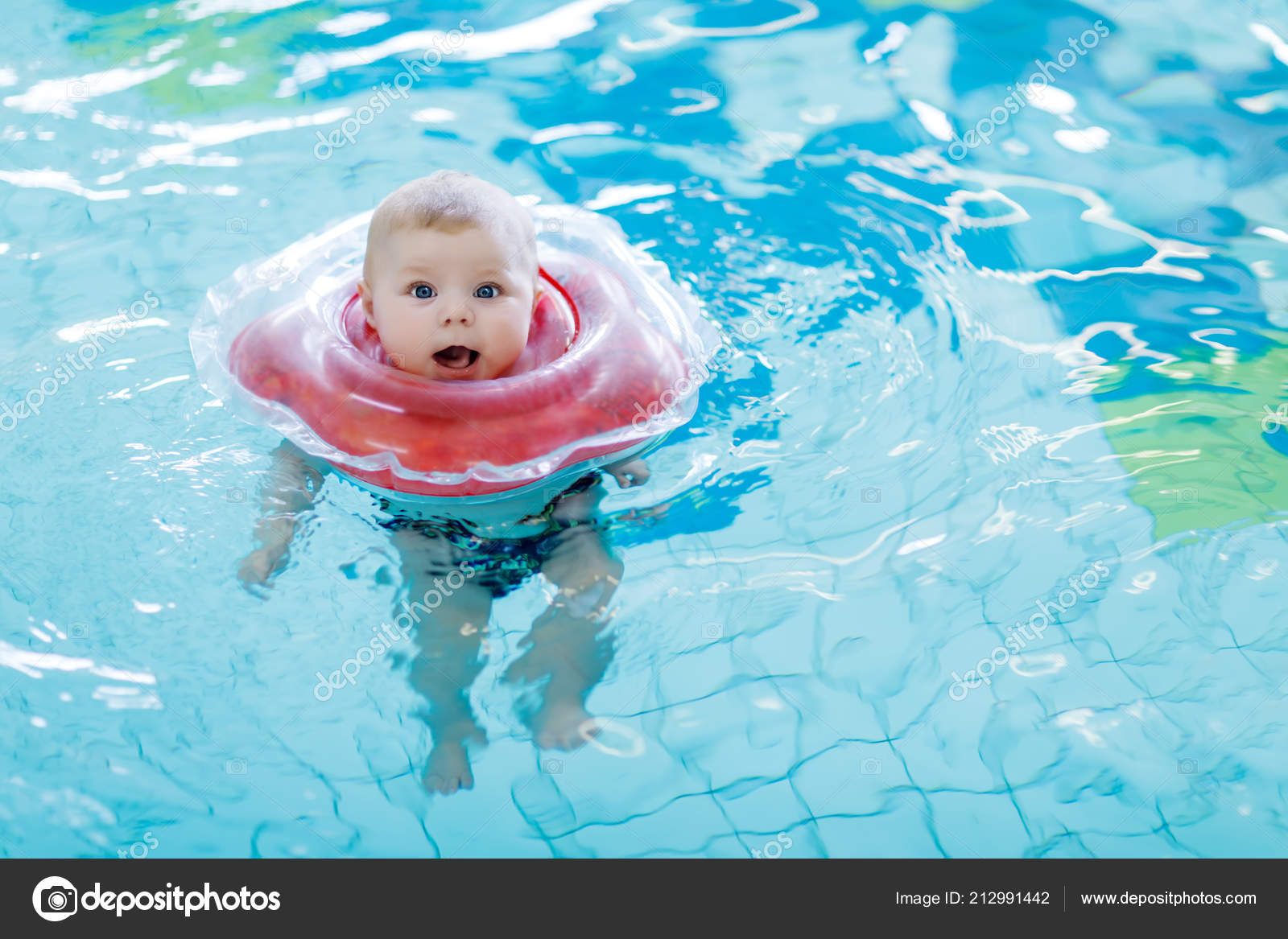 newborn swimming ring