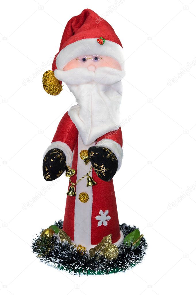 Decoration for merry christmas with white background