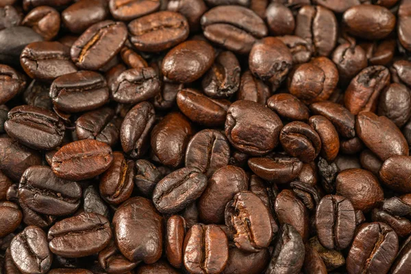 Καβουρδισμένοι Κόκκοι Καφέ Μπορούν Χρησιμοποιηθούν Φόντο — Φωτογραφία Αρχείου