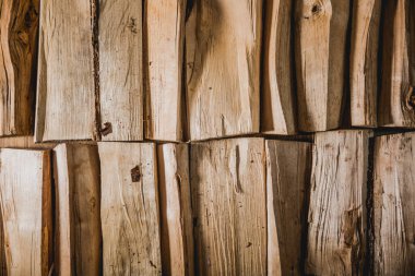 Retro ahşap döşeme (huş ağacı))