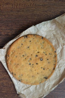 Ev yapımı dev çikolata yığın tanımlama bilgisi. 