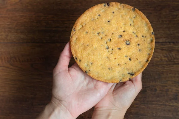 Ev yapımı dev çikolata yığın tanımlama bilgisi. 