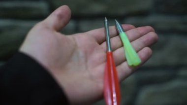 Crossbow cıvata bir yaylı tüfek için