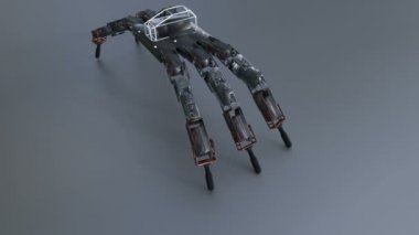 Hexapod robot konsepti Cgi