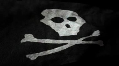 Korsan bayrağı animasyon, neşeli roger