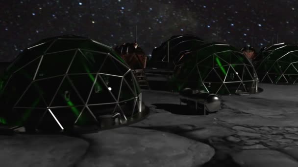 Base Lunaire Concept Base Lunaire Cgi — Video