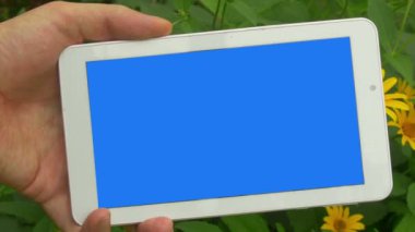 Anahtar özelliği olan bir tablet aygıtı