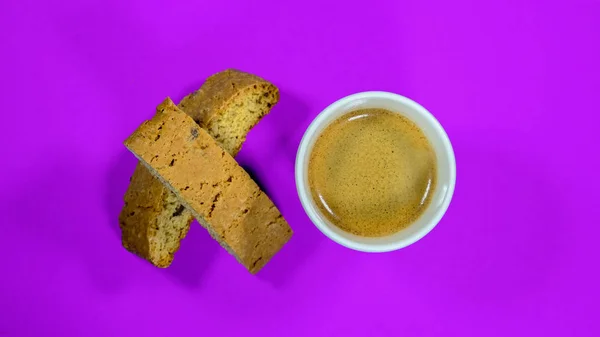 Güçlü İtalyan Espresso Kahve Fincan — Stok fotoğraf