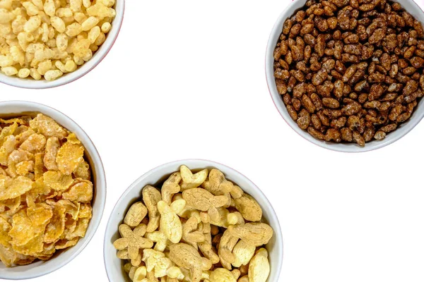 Selección de cereales saludables para el desayuno —  Fotos de Stock