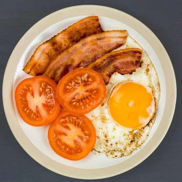 Traditionelles gebratenes englisches Frühstück — Stockfoto