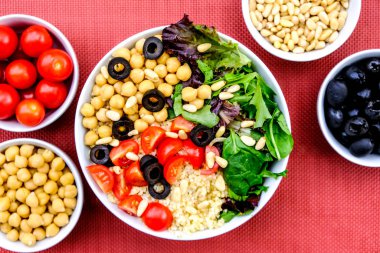 Vejetaryen Bulgur Buğday Öğle Yemeği Kase