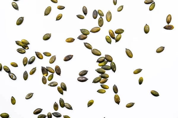 Dried Healthy Pumpkin Seeds Snack — Stock Photo, Image