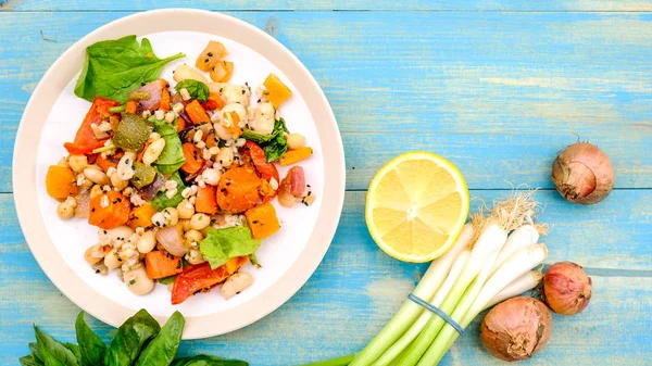 Akdeniz Rosto Sebze Salatası — Stok fotoğraf