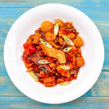 Çin Tarzı Kung Po Tavuk 