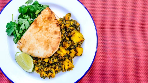 Traditional Authentic Indian Vegetarian Curry — Stock Photo, Image