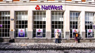 National Westminster Bank Büyük Bir İngiliz High Street Bankası