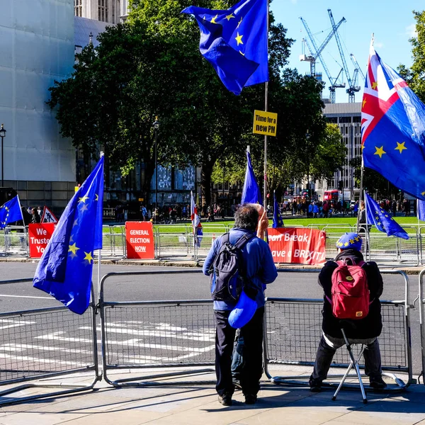 BREXIT e o Reino Unido saindo da UE em 31 de outubro de 2019 . — Fotografia de Stock