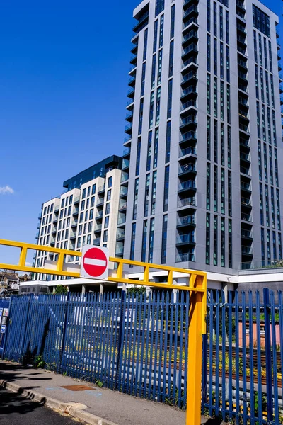 Appartamenti Lusso New Build High Rise Affitto Nel Sud Londra — Foto Stock