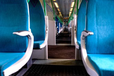 Bomboş Güney Demiryolları Yolcu Taşıyıcısı COVID 19 İnsansız