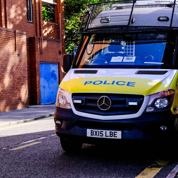 Metropolitan Police Emergency Respone Van Kingston London — Stock Fotó