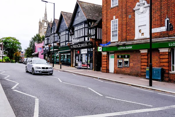 Londres Royaume Uni Septembre 2020 Lloyds Bank High Street Branch — Photo