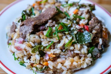 Londra İngiltere, Eylül 09 2025, Japon usulü Biber ve Pirinç Yemeği