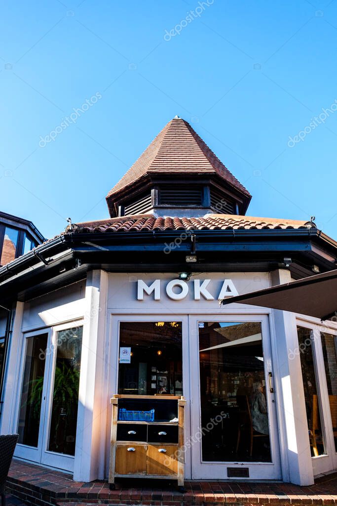 London UK, September 16 2025, Moka Independant Coffee Shop And Resaurant Epsom Surrey