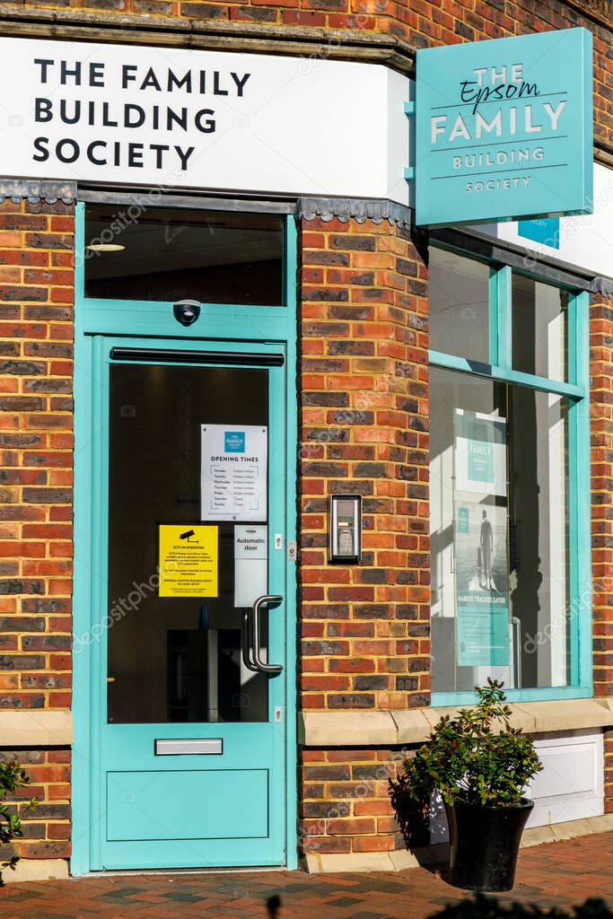 London UK, September 16 2025, High Street Branch The Family Building Society