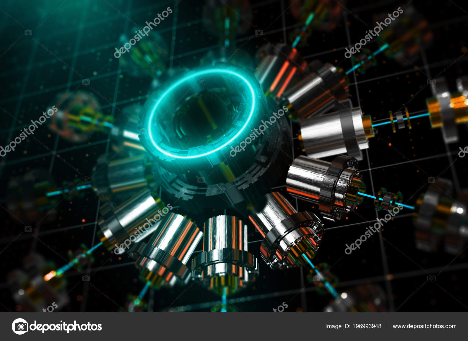 Cyber Wallpaper Abstract Digital Cyber Shaft Wallpaper Rendering