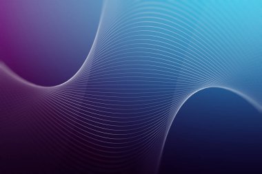 Dijital hatları arka plan. Teknoloji, sanat ve tasarım kavramı. 3D render 