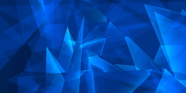 Yaratıcı mavi geometrik zemin. 3D render 