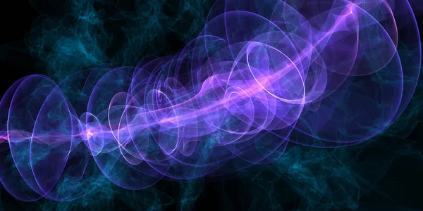 Абстрактный Светящийся Фиолетовый Фон Вируса Концепция Медицины Болезней Рендеринг — стоковое фото