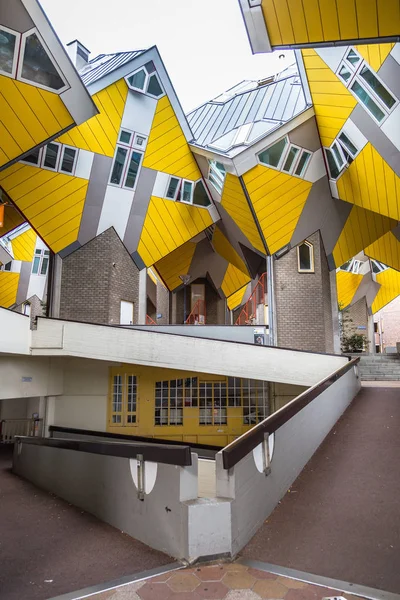 Cubic Houses Dutch Kubuswoningen Rotterdam — Stock Photo, Image