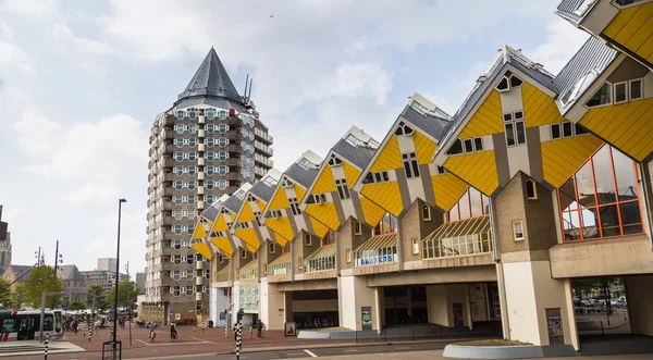 Cubic Houses Dutch Kubuswoningen Rotterdam — Stock Photo, Image