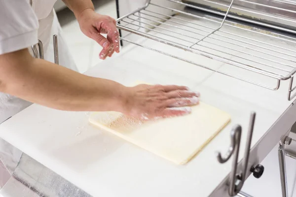 Puff Pastry Used Base Desserts — Stock Photo, Image