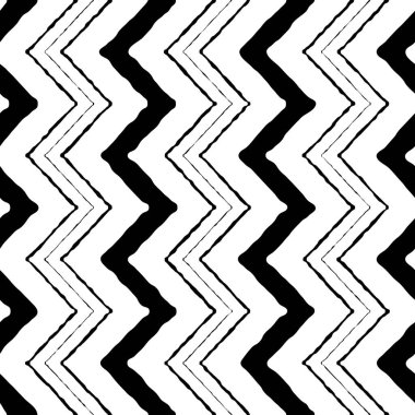 Siyah ve beyaz soyut geometrik kusursuz desen