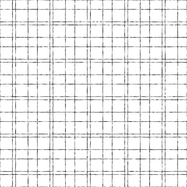 Черно Белый Абстрактный Геометрический Бесшовный Узор — стоковый вектор
