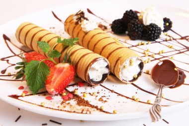 tatlı. dondurma. yoğurt. krem. çikolata tatlı