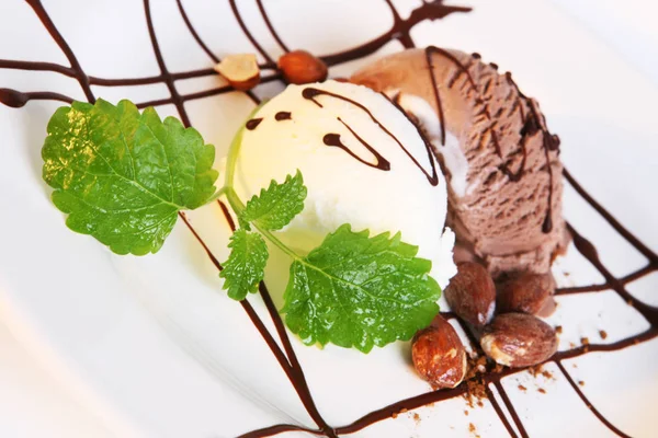 tatlı. dondurma. yoğurt. krem. çikolata tatlı