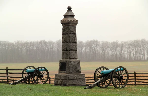 Gettysburg Pennsylvania Abril Gettysburg National Military Park Conhecido Pelos Inúmeros — Fotografia de Stock